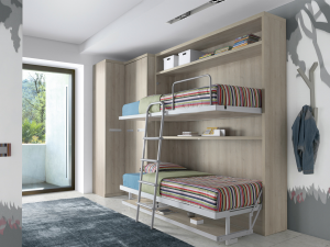 Litera abatible horizontal