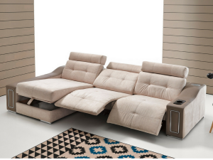 Chaisslonge con con relax eléctrico