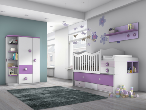 Cuna con cama inferior haltzaleku