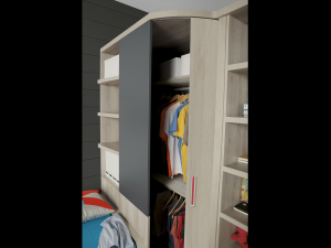 Dormitorio haltzaleku juvenil kroma